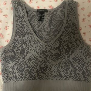 2 for 1 Forever 21 Lounge Tops (blue/grey and brown/black)